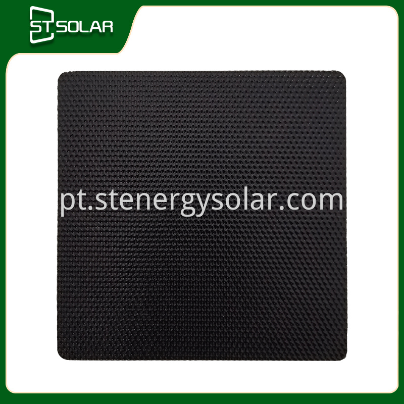 Frosted ETFE solar panel